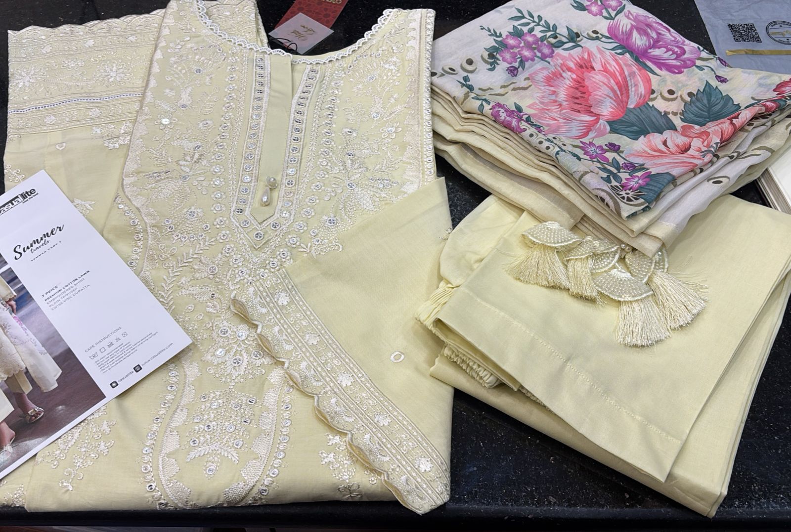 Casulite stitched lawn collection
